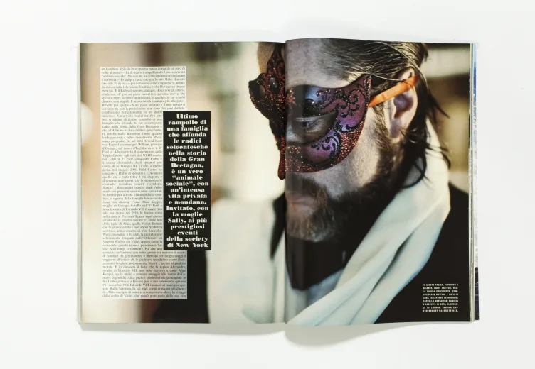 L'UOMO VOGUE - July/August 2007 Rufus Arnold Alexis Keppel Earl of Albemarle Baron of Ashford by Phil Poynter