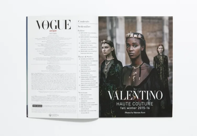 Vogue Italia - Haute Couture September 2015 by Fabrizio Ferri