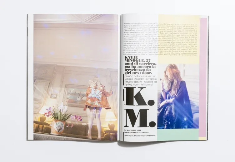 L'Uomo Vogue - February 2015 Kylie Minogue by Katerina Jebb
