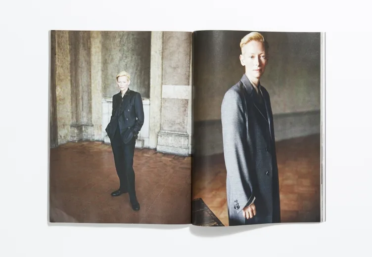 L’Uomo Vogue - September 2015 Luca Guadagnino Tilda Swinton by Shayne Laverdiere
