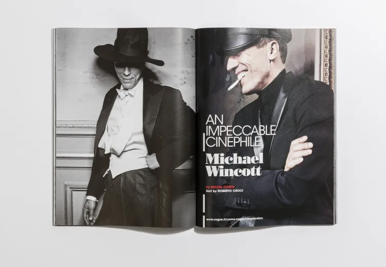 L'Uomo Vogue - November 2014 Michael Wincott by Michel Comte