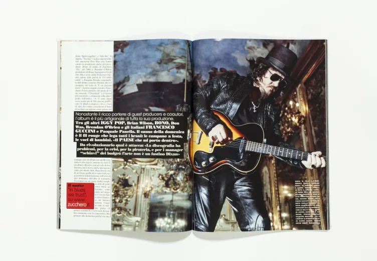 L'UOMO VOGUE - December 2010 Zucchero by Pierpaolo Ferrari