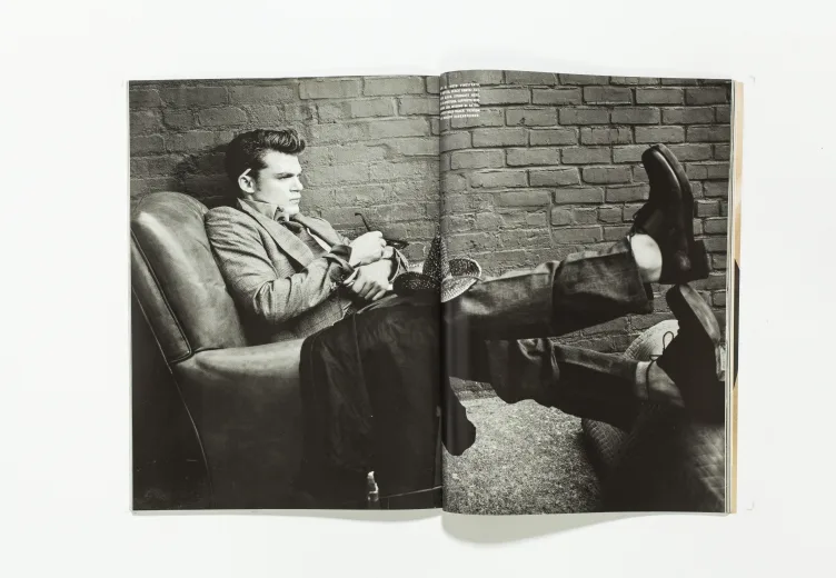 L'UOMO VOGUE - November 2006 Jeff Branson by Michel Comte