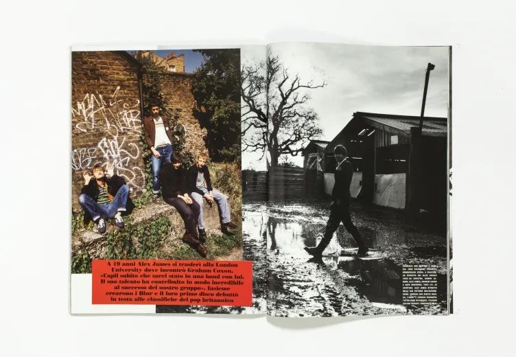 L'UOMO VOGUE - April 2007 Alex James by Michael Comte