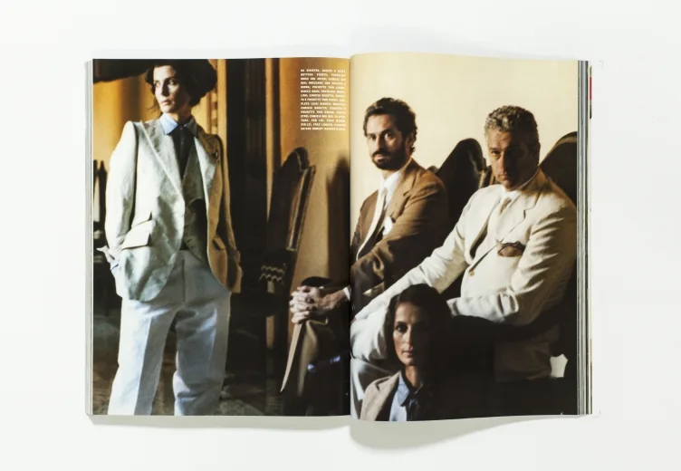 L'UOMO VOGUE - January 2008 Visconti by Deborah Turbeville