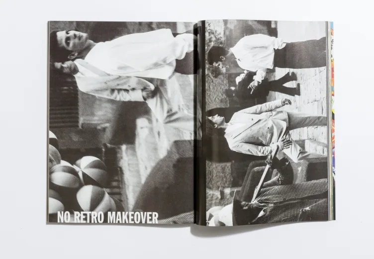 L'UOMO VOGUE - March 2001 No retro makeover by Deborah Turbeville