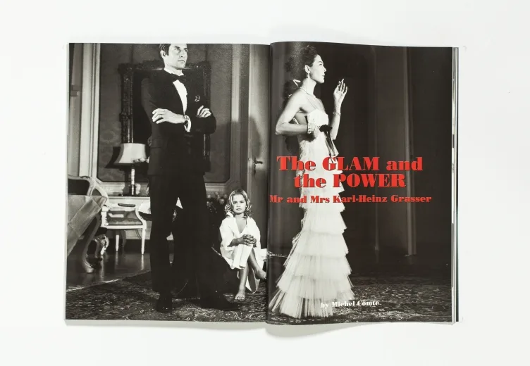 L'UOMO VOGUE - January 2007 Mr and Mrs Karl-Heinz Grasser by Michel Comte