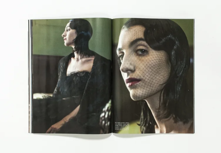 VOGUE ITALIA - HAUTE COUTURE September 2012 Carlo e Marta Borromeo by Deborah Turbeville