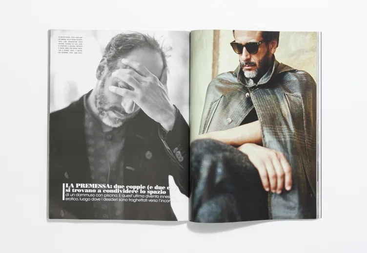 L’Uomo Vogue - September 2015 Luca Guadagnino Tilda Swinton by Shayne Laverdiere