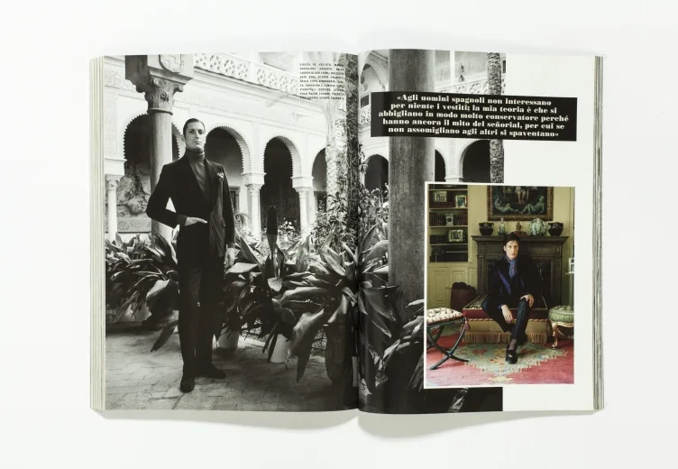 L'UOMO VOGUE - July/August 2007 Rafael y Luis Medina Abascal Palacio de las Duenas by Michael Baumgarten