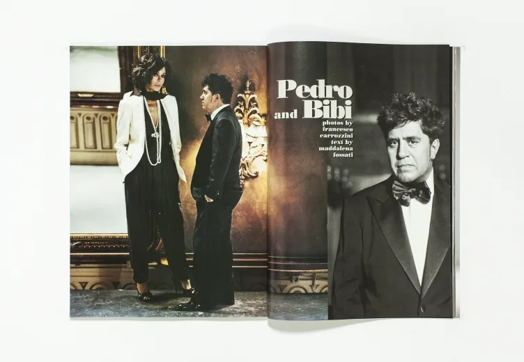 L'UOMO VOGUE - February 2008 Pedro and Bibi by Francesco Carrozzini