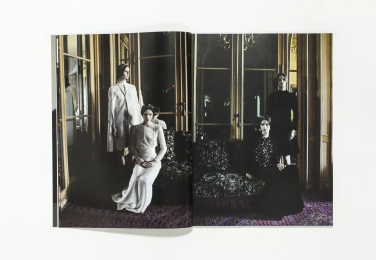 VOGUE ITALIA HAUTE COUTURE - September 2011 Prince and Princess Antonius Zu Furstenberg by Deborah Turbeville