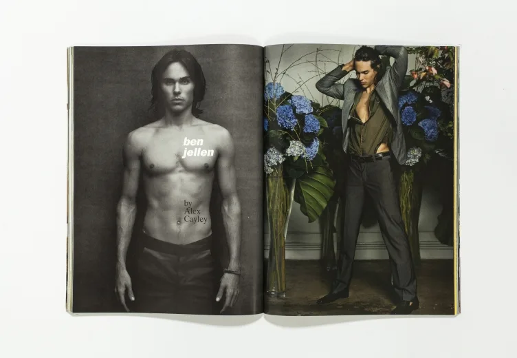 L'UOMO VOGUE - February 2005 Ben Jellen by Alex Cayley
