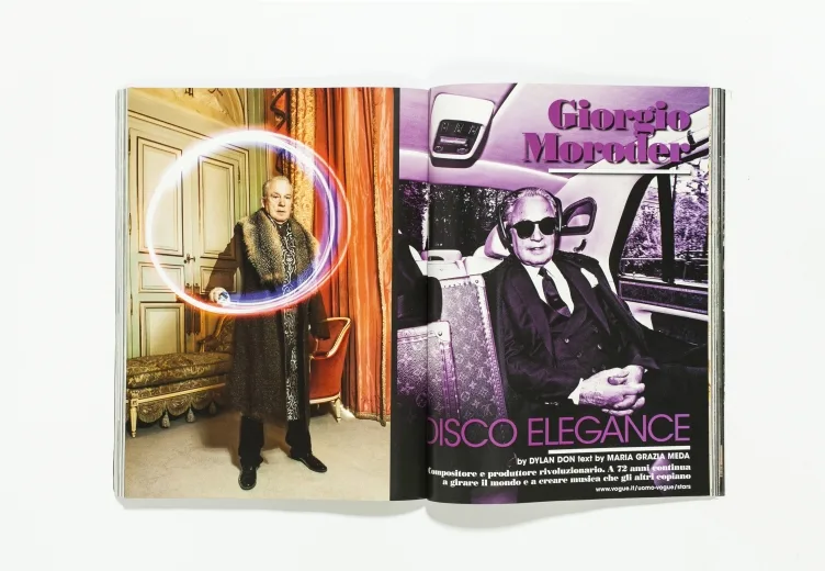 L'UOMO VOGUE - July/August 2012 Giorgio Moroder by Dylan Don