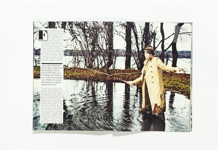 L'UOMO VOGUE - January 2012 Konstantin van Bayern by Dylan Don