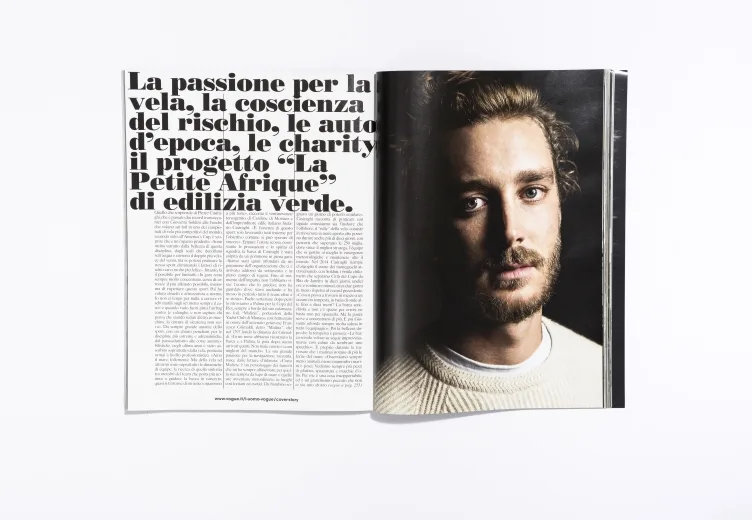 L'UOMO VOGUE - January 2017 Pierre Casiraghi by Tom Munro