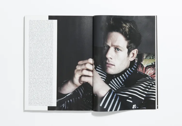 L’Uomo Vogue - January 2016 James Norton by Tom Munro