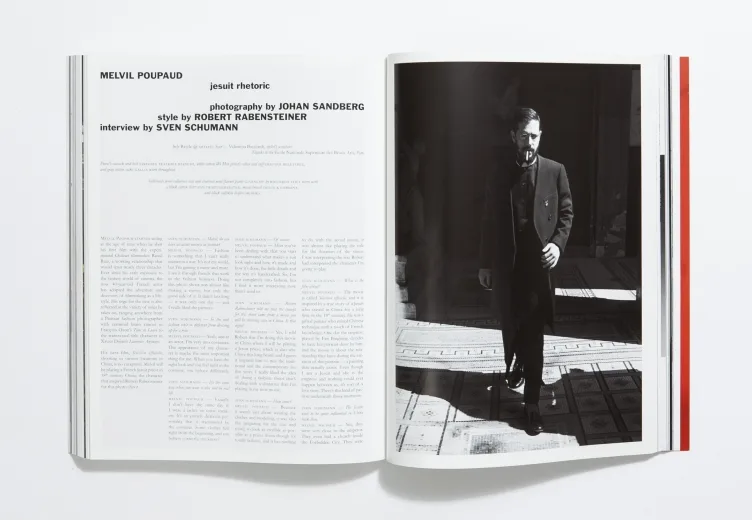 Purple Fashion Fall Winter 2013/2014 issue 20 Melvil Poupaud by Johan Sandberg