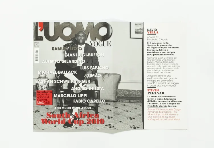 L'UOMO VOGUE - May/June 2010 Samuel Eto'o by Pierpaolo Ferrari