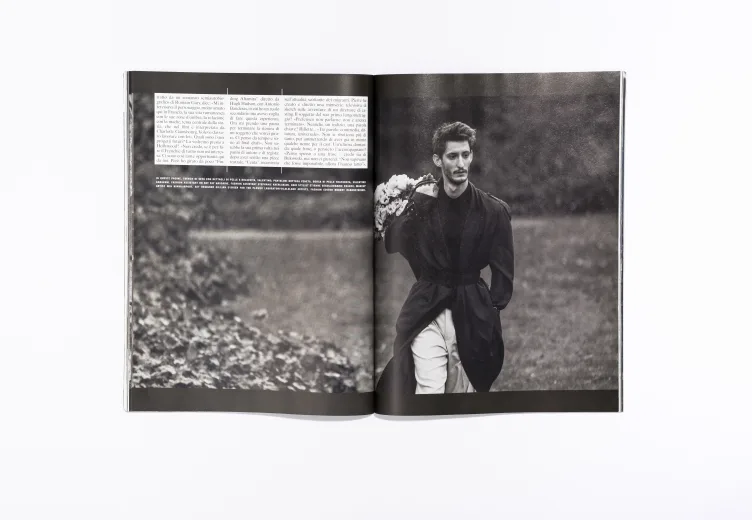 L'UOMO VOGUE - February 2017 Pierre Niney by Norman Jean Roy