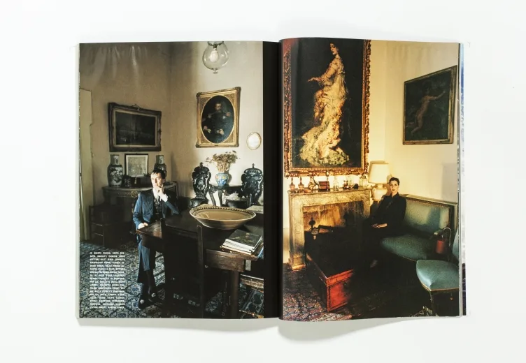 L'UOMO VOGUE - July/August 2007 Neapolitan Memoirs at Castelcicala by Deborah Turbeville