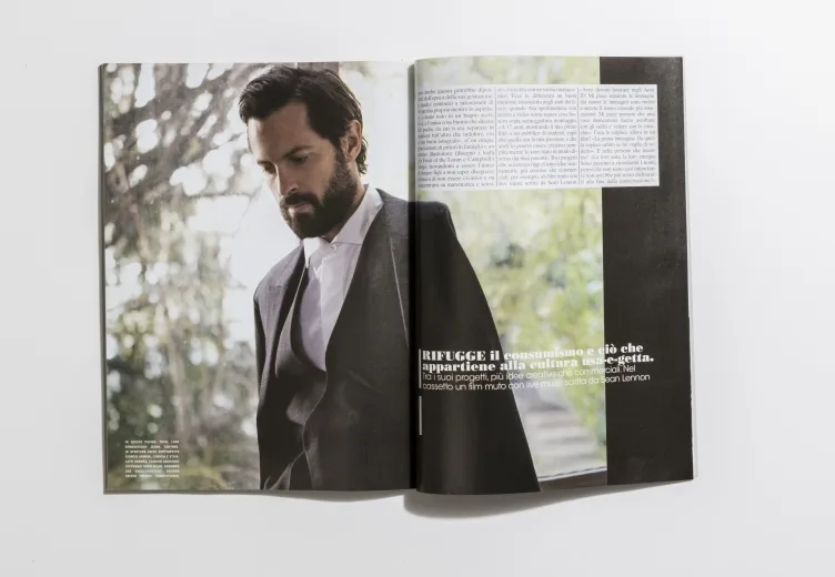 L'UOMO VOGUE - November 2014 Asa Mader by Satoshi Saikusa