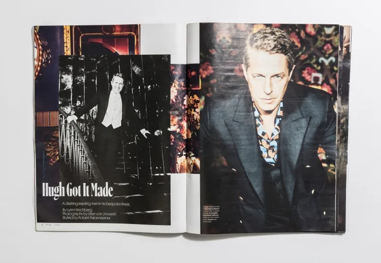 W - October 2016 Hugh got it made by Hellen von Unwerth