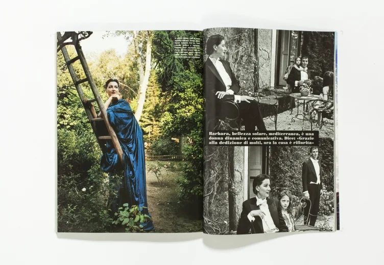 L'UOMO VOGUE - July/August 2007 Neapolitan Memoirs at Castelcicala by Deborah Turbeville