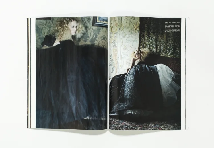 VOGUE ITALIA - HAUTE COUTURE September 2011 by Deborah Turbeville