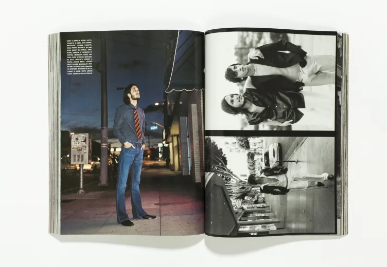 L'uomo Vogue - April 2004 People at Silver Lake by Paul Jasmin