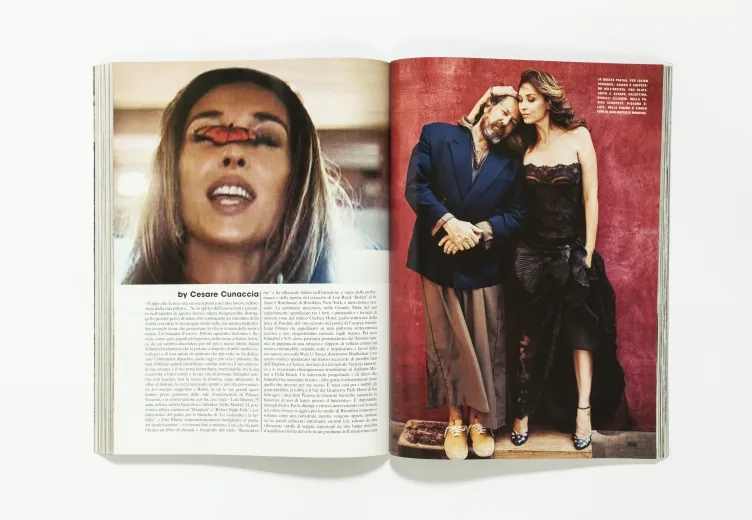 L'UOMO VOGUE - July/August 2007 Julian Schnabel by Mark Seliger