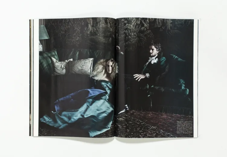 VOGUE ITALIA - HAUTE COUTURE September 2011 by Deborah Turbeville