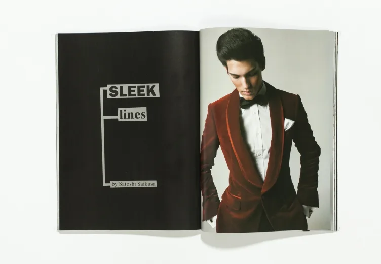 L'UOMO VOGUE - October 2004 sleek lines by Satoshi Saikusa