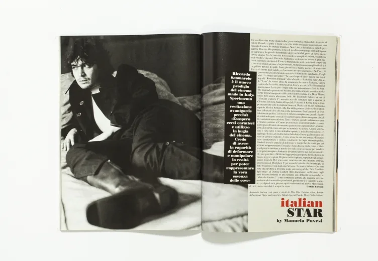 L'UOMO VOGUE - November 2006 ltalian star by Manuela Pavesi