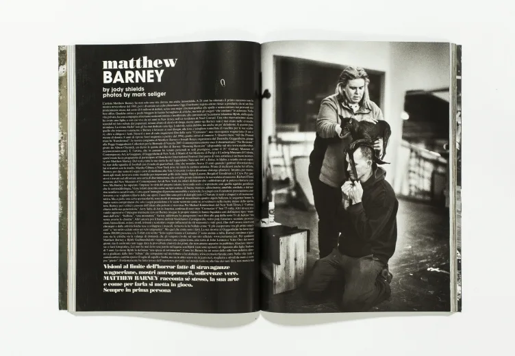 L'UOMO VOGUE - May/June 2007 Matthew Barney by Mark Seliger