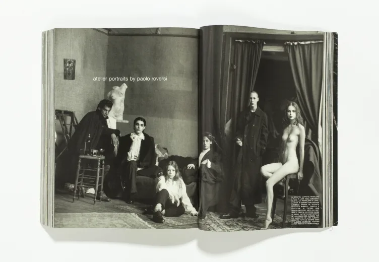 L'uomo Vogue - July/August 1998 Atelier Portrait by Paolo Roversi