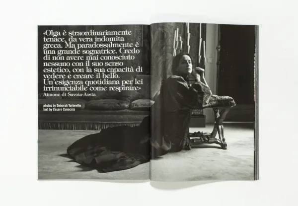 VOGUE ITALIA - July 2010 Olga di Grecia di Savoia-Aosta by Deborah Turbeville