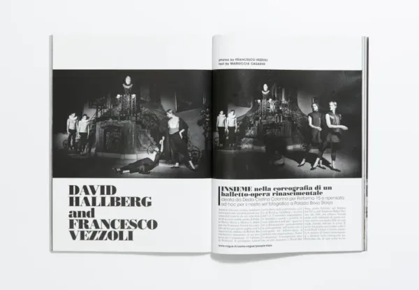 L’Uomo Vogue - October 2015 David Hallenberg e Francesco Vezzoli by Francesco Vezzoli