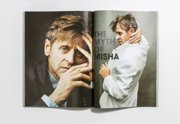 L'UOMO VOGUE - July/August 2007 The mith of Misha by Mark Seliger