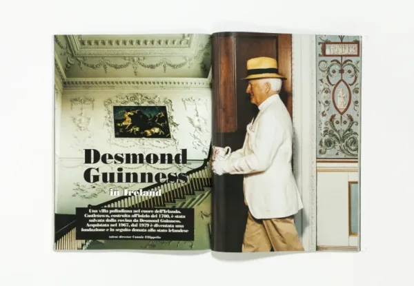 L'UOMO VOGUE - February 2007 Desmond Guinness by Connie Filippello