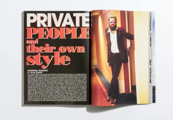 L'UOMO VOGUE - July/August 2007 Devendra Banhart by Greg Kadel
