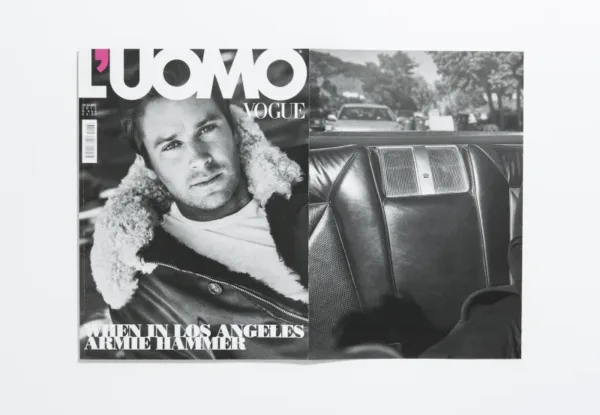 L'uomo Vogue - December 2015 Armie Hammer