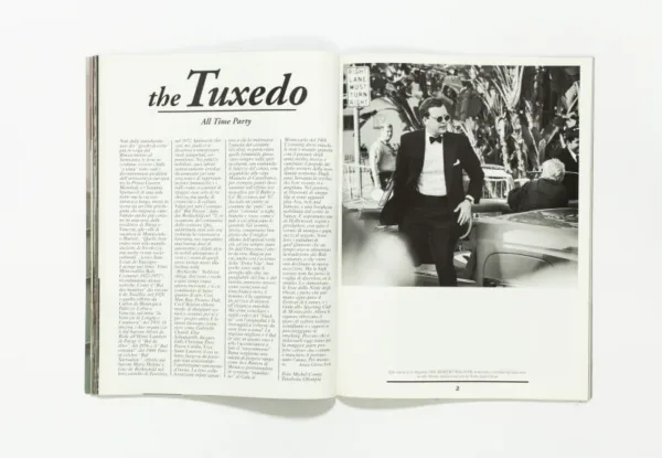 L'uomo Vogue - December 2001 - The Tuxedo All time Party by Michel Comte