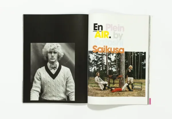 L'UOMO VOGUE - November 2003 En plein air by Satioshi Saikusa