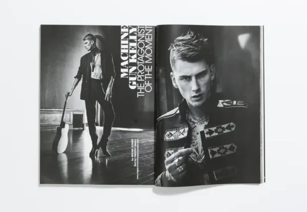 L’Uomo Vogue - January 2016 Machine Gun Kelly by Mark Segal