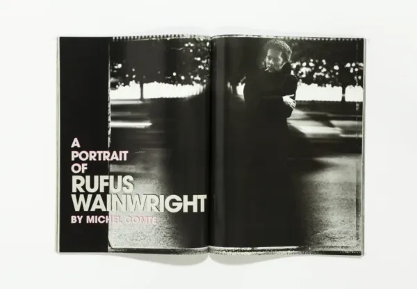 L'UOMO VOGUE - December 2006 Rufus Wainwright by Michel Comte