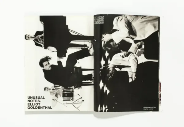 L'uomo Vogue - January 1998 Elliot Goldenthal by Michel Comte