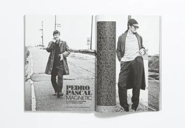 L’Uomo Vogue - September 2015 Pedro Pascal by Francesco Carrozzini
