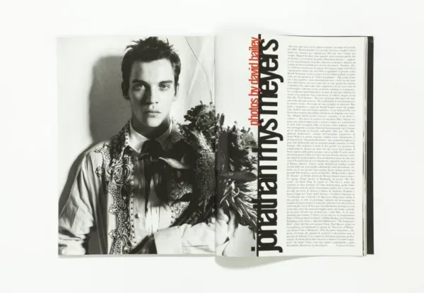 L'UOMO VOGUE - April 2003 Jonathan Rhys Meyers by David Bailey