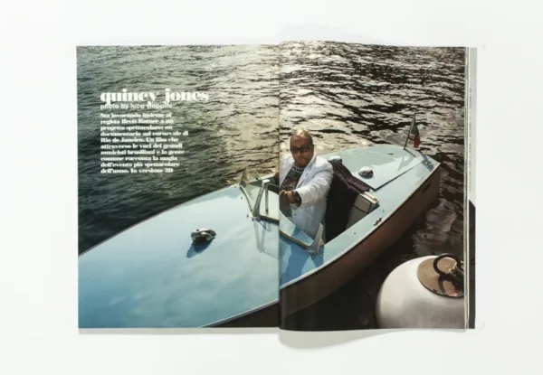 L'UOMO VOGUE - December 2007 Quincy Jones by Luca Stoppini